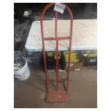 Red Metal Hand Truck Dolly