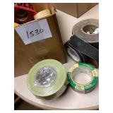 Sandpaper Rolls and Tape Lot