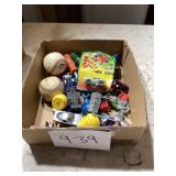 Toy Cars, Balls, and Tools