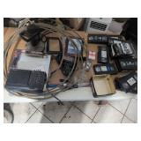 Media Lot with Tools and VHS Tapes