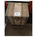 Wooden Storage Trunk With Drawer