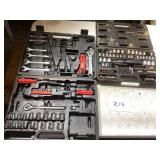 Two Automotive Tool Sets in Cases