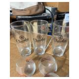 Barware Glass Lot With Logos
