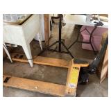 Yellow Pallet Jack with 300 KG Capacity