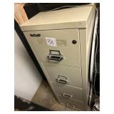 FireKing25 4-Drawer Filing Cabinet