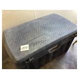 Black Heavy Duty Plastic Storage Box
