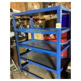 Heavy Duty Metal Storage Cart on Rollers