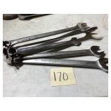 Five Open-End Wrenches