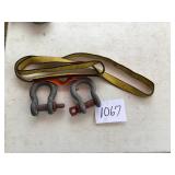 Strap With Two Steel Shackles