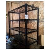 Small 4-Tier Metal Shelf Unit