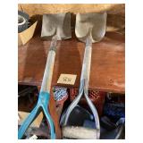 Steel-Blade Garden Shovels