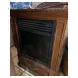 Wooden Electric Fireplace Heater