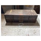 C&E Marshall Watch-Crystal Storage Cabinet