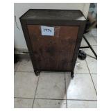 Metal Storage Cabinet on Wheels