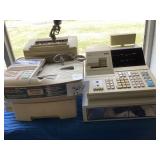 Sharp Fax and Royal Cash Register Bundle