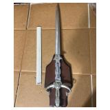 24-inch Decorative Sword with Wall Plaque