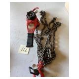 Coffing 3/4 Ton Lever Chain Hoist