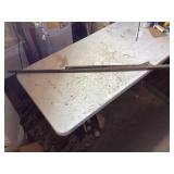 Iron Pry Bar with Chisel Ends
