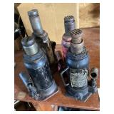 Four Hydraulic Bottle Jacks