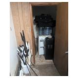 Contents of Closet With Water Dispensers