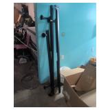 Black Metal Bed Frame Components