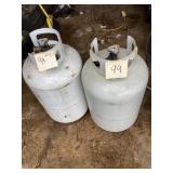 Propane Tanks, One Full