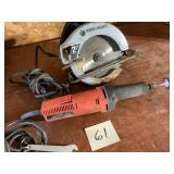 Black & Decker Circular Saw and Die Grinder