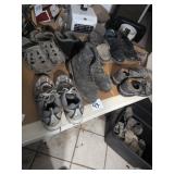 Two Totes With Assorted Shoes