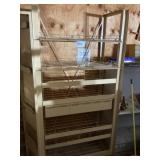 Metal Retail Display Rack With Drawers