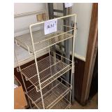 Metal Wire Shelving Unit and Parts
