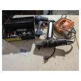 Lot with Nail Gun, Jigsaw, and Tools