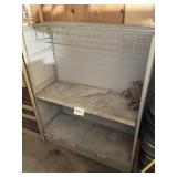 Metal Storage Rack With Wire Hooks