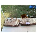 Two Klein Tools Canvas Bags