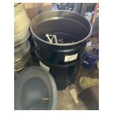 Metal Drum Filled With Mixed Scrap Materials