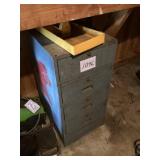 Small 4-Drawer Metal Storage Cabinet