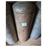 Steel Compressed Gas Cylinder, 48 Inches