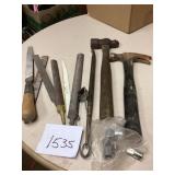 Hand Tools and Files Lot