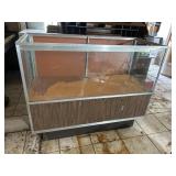 Glass Display Case with Missing Top