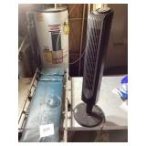 Holmes Tower Fan and NordicTrack Bench