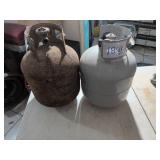 Two Propane Gas Cylinders