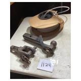Hitch Accessories and Spool of Wire