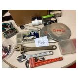 Tools and GMC Hubcaps
