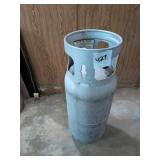 Used Steel Propane Tank with Gauge
