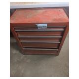 Metal Tool Box with Five Drawers