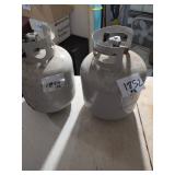 Two Used Propane Tanks