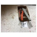 Three Heavy-Duty Pipe Wrenches