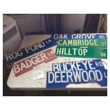 Vintage Street Signs