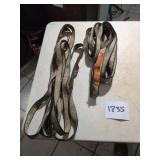Two 10-Foot Chokers, 1 Inch Wide