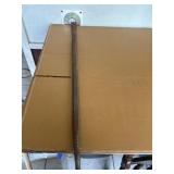Metal Snow Shovel and Adhesive Bucket
