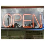 36-Inch Illuminated Open Sign